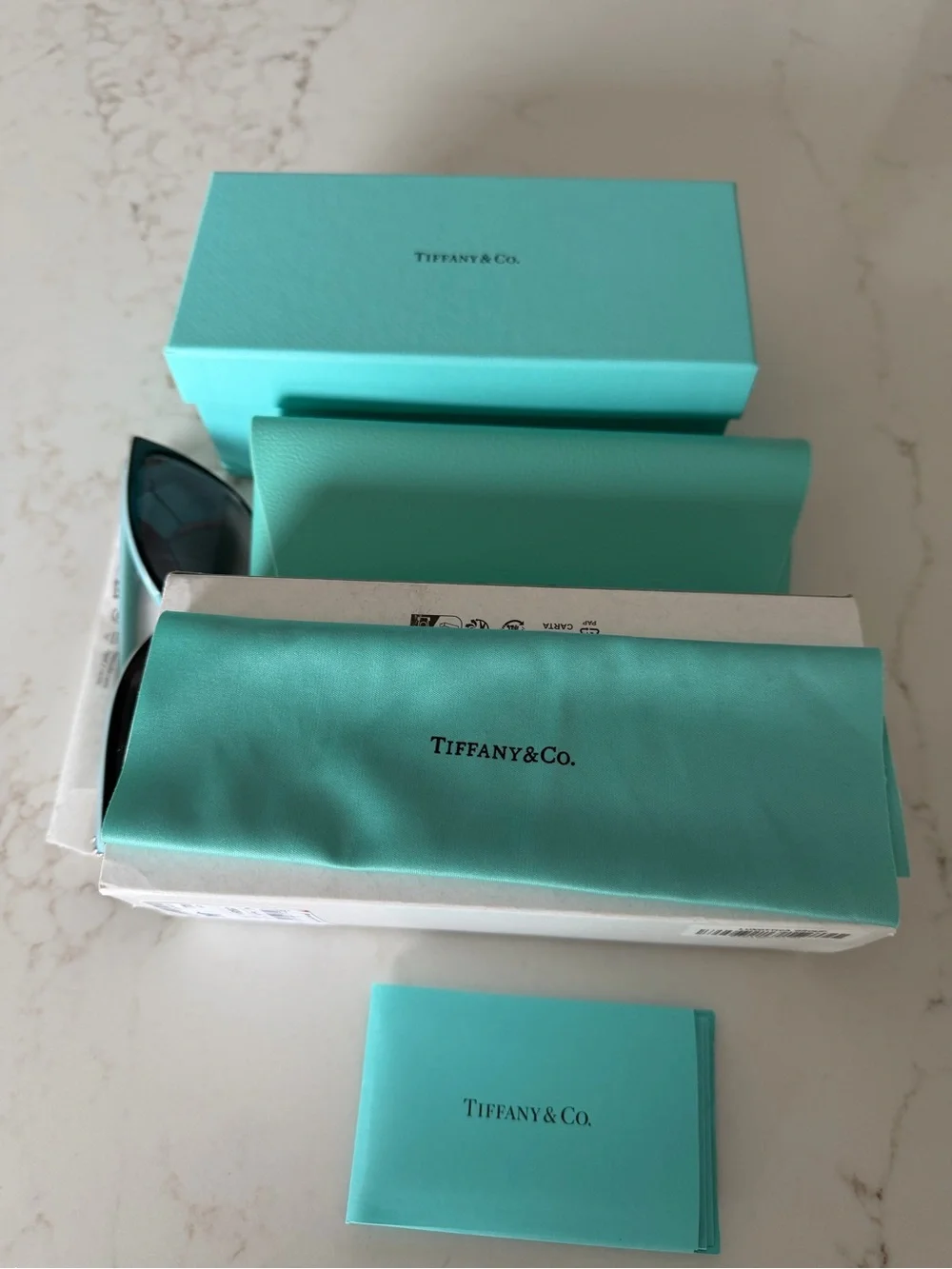 Tiffany & Co. TF4089B Polarized Sunglasses – Black / Tiffany Blue – Discontinued